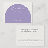 Intention Setting Crystal Adjustable Stacking Bracelets