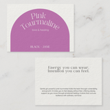 Intention Setting Crystal Adjustable Stacking Bracelets