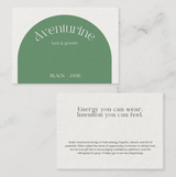 Intention Setting Crystal Adjustable Stacking Bracelets