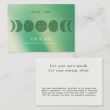 Affirmation Gemstone Crystal Adjustable Stacking Bracelets