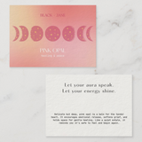 Affirmation Gemstone Crystal Adjustable Stacking Bracelets