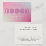 Affirmation Gemstone Crystal Adjustable Stacking Bracelets