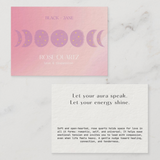 Affirmation Gemstone Crystal Adjustable Stacking Bracelets