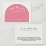 Intention Setting Crystal Adjustable Stacking Bracelets