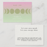 Affirmation Gemstone Crystal Adjustable Stacking Bracelets