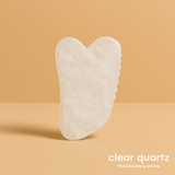 Ethical Brazilian Crystal Gua Sha Facial Lymphatic Tool