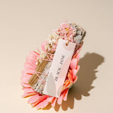 White Sage + Wildflowers Smudge Stick