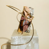 White Sage + Agate Smudge Stick - Rose