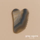 Ethical Brazilian Agate Crystal Gua Sha Facial Tool 