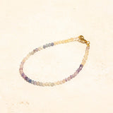 Petite Sparkling Ombré Gemstone Bracelet - 14K Vermeil